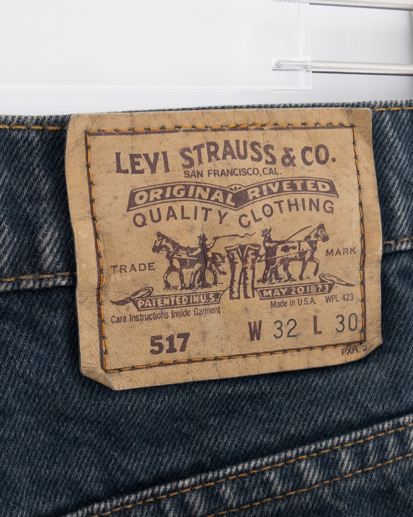 'Levi's' 517 overdyed denim pants